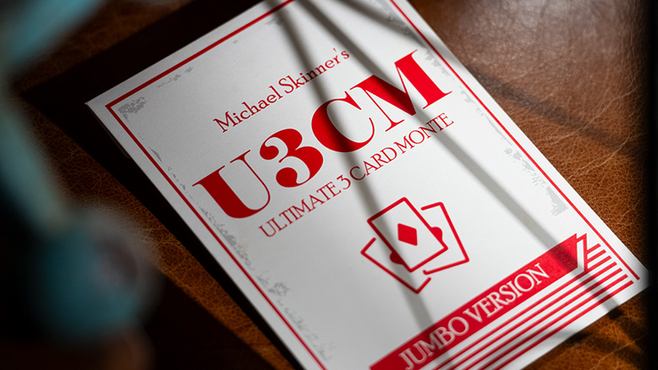 Michael Skinner's Ultimate Bicycle Jumbo 3 Card Monte (Red) by Murphy's Magic - Trick product video — 52Kards