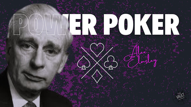 The Vault - Power Poker by Alex Elmsley video DOWNLOAD product video — 52Kards