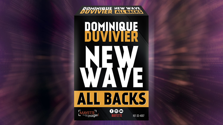 New Wave All Backs (Gimmicks and Online Instructions) by Dominique Duvivier - Trick product video — 52Kards
