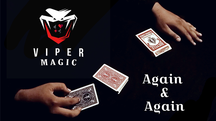 Again and Again by Viper Magic video DOWNLOAD product video — 52Kards