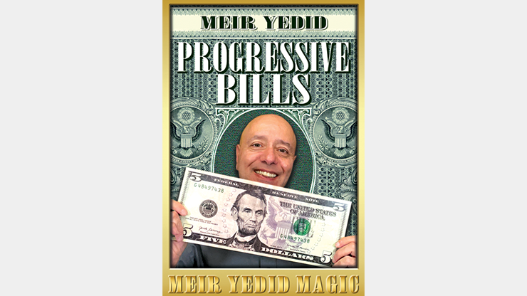 Progressive Bills (Gimmicks and Online Instructions) by Meir Yedid - Trick product video — 52Kards