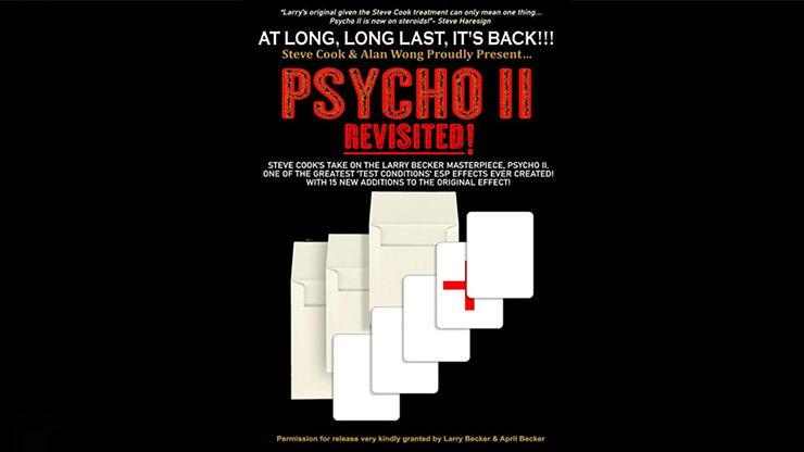 Larry Becker's Psycho II 2.0 by Steve Cook and Alan Wong product video — 52Kards