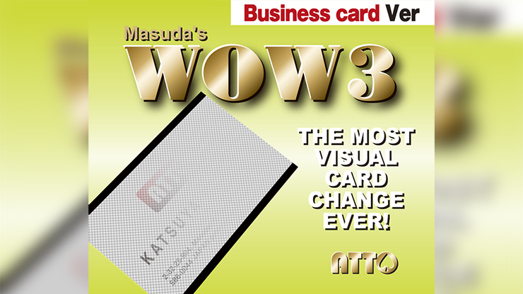 WOW 3.0 Business Card Version Limited Edition (USA) product video — 52Kards
