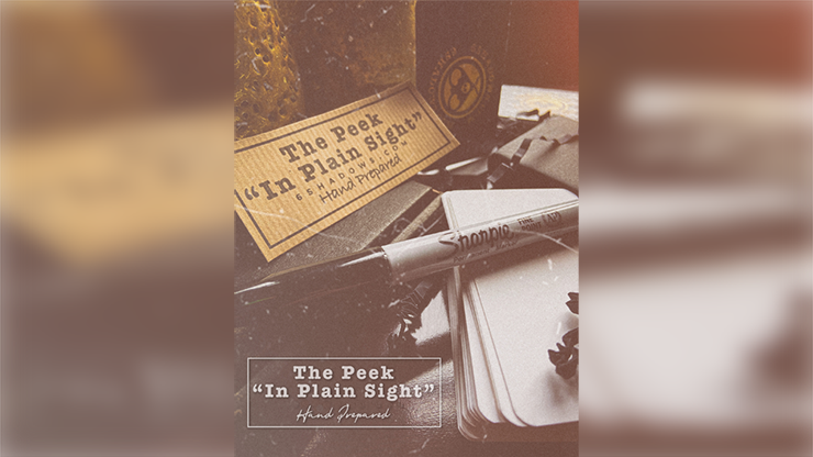 The Peek- In Plain Sight by Casper Ryan product video — 52Kards