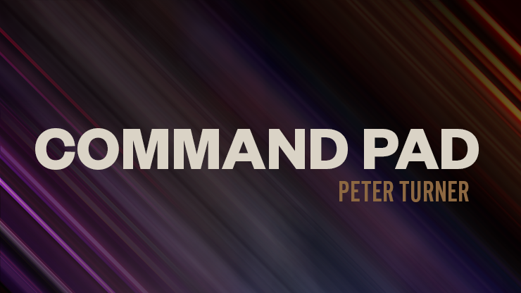 Command Pad by Peter Turner video DOWNLOAD product video — 52Kards