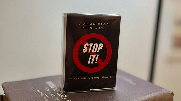 Stop It! (Red) by Adrian Vega product video — 52Kards