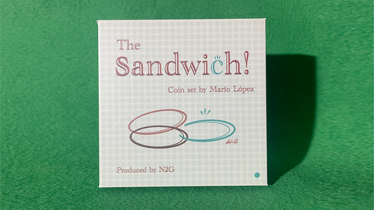 The Sandwich! Coin Set by Mario Lopez product video — 52Kards