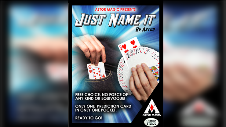 JUST NAME IT by ASTOR product video — 52Kards