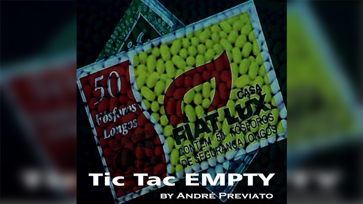 Tic Tac Empty by Andre Previato Bonafini video DOWNLOAD product video — 52Kards