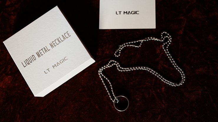 Liquid Metal Necklace by LT Magic' product video — 52Kards