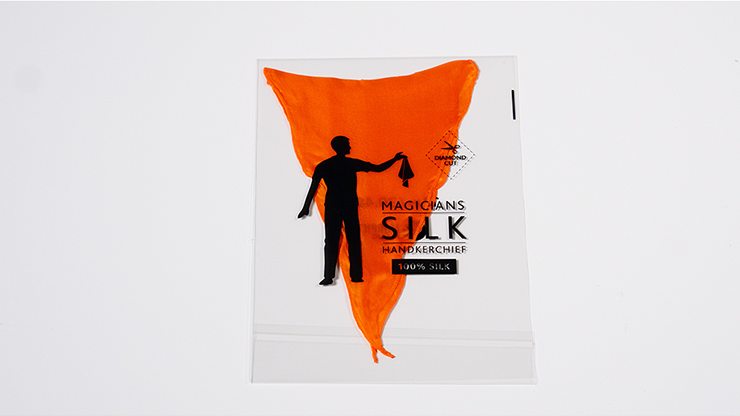 PRO SILK DIAMOND CUT ORANGE 12" by Murphy's Magic product video — 52Kards
