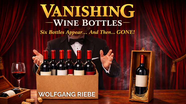 Vanishing Wine Bottles 2.0 by Wolfgang Riebe (Mixed Media DOWNLOAD) product video — 52Kards