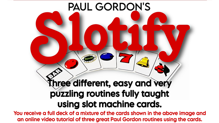 Slotify by Paul Gordon product video — 52Kards