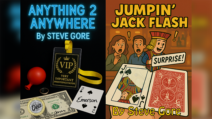 Anything 2 Anywhere/Jumpin' Jack Flash by Steve Gore product video — 52Kards