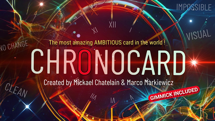 Chrono Card by Mickael Chatelain product video — 52Kards