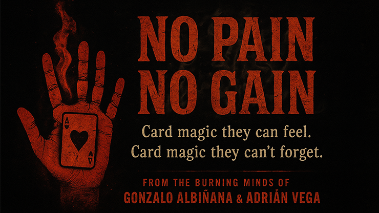 No Pain No Gain by Adrian Vega & Gonzalo Albiñana product video — 52Kards