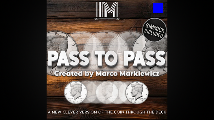 Pass To Pass (Blue) by Marco Markiewicz product video — 52Kards