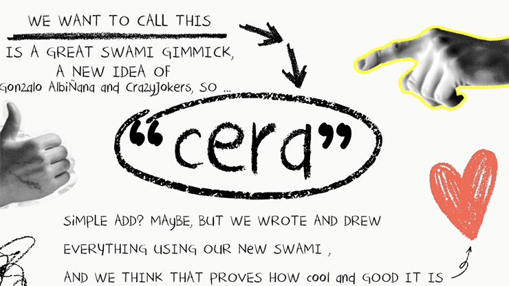Cera by Gonzalo Albiñana and Crazy Jokers product video — 52Kards