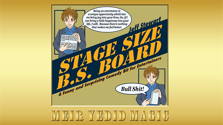 Stage Size B.S. Board by Jeff Stewart product video — 52Kards