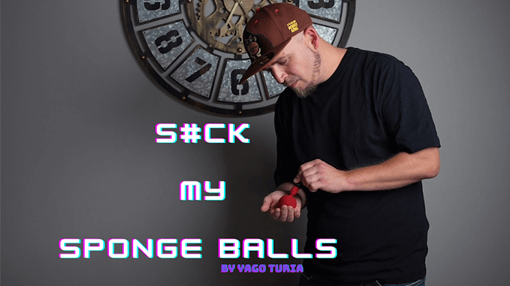 S#ck My Sponge Balls by Yago Turia video DOWNLOAD product video — 52Kards