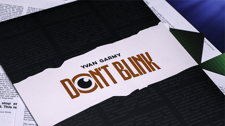 Don't Blink by Yvan Garmy product video — 52Kards
