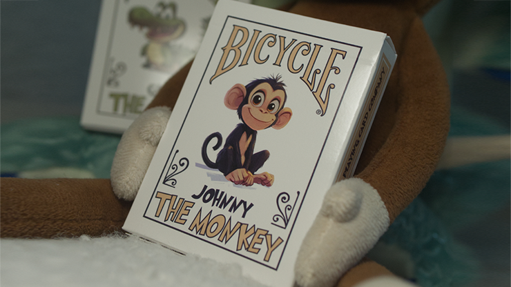 Bicycle Johnny the Monkey product video — 52Kards