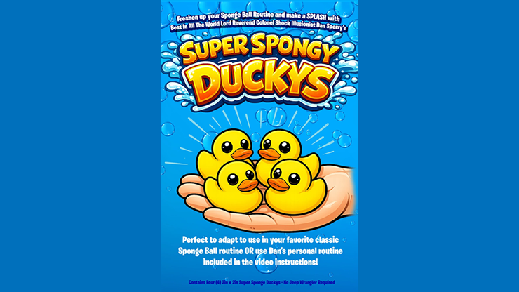 Super Spongy Duckies (4) product video — 52Kards