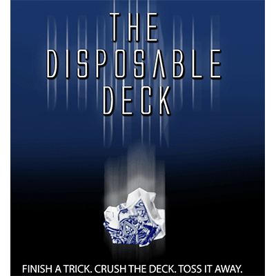 Disposable Deck 2.0 (blue) by David Regal - Trick product video — 52Kards