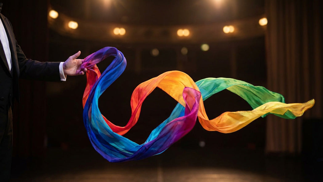 Multicolor Silk Streamer