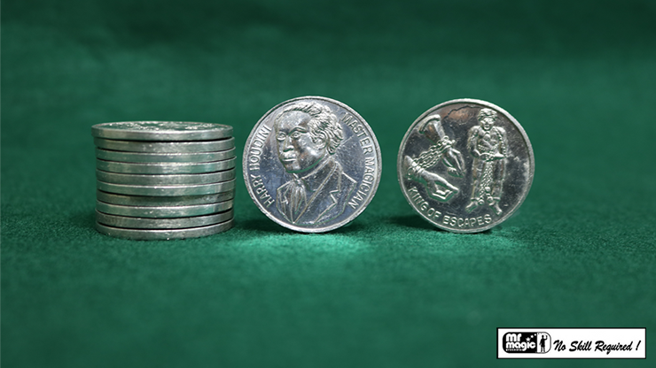 Houdini Palming Coins