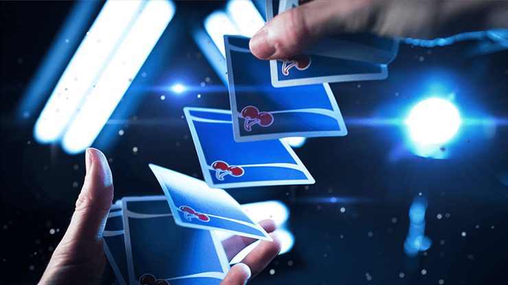 Cherry Casino (Tahoe Blue) - Playing Cards and Magic Tricks - 52Kards