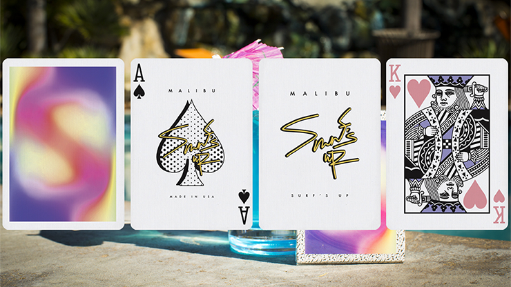 Malibu V2 - Playing Cards and Magic Tricks - 52Kards