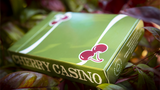 Cherry Casino (Sahara Green) - Playing Cards and Magic Tricks - 52Kards