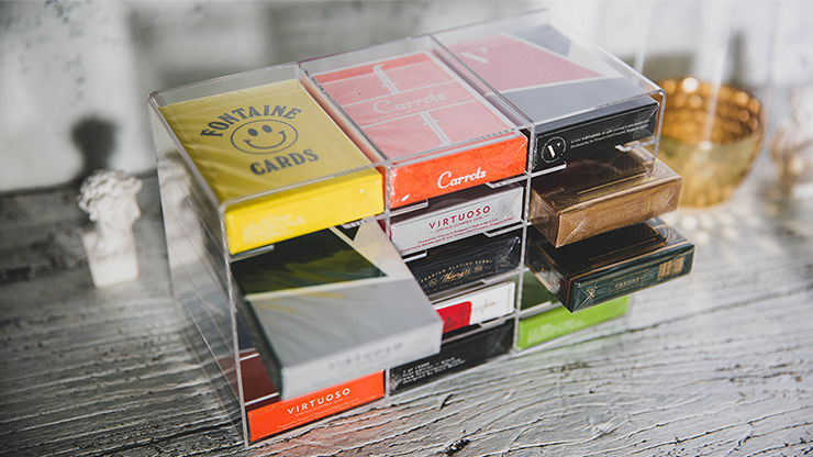 Crystal Deck Cabinet - Playing Cards and Magic Tricks - 52Kards