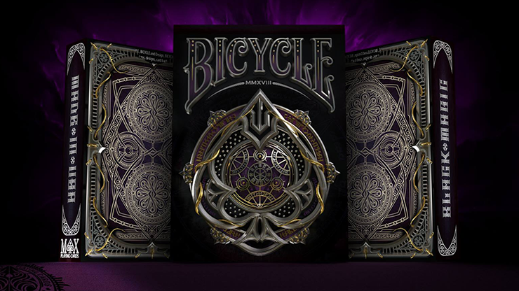 Limited Edition Bicycle Black Magic Playing Cards 52Kards Limited Edition Bicycle Black Magic Playing Cards 52Kards