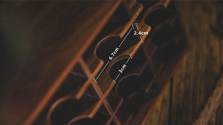 Wooden Playing Cards Cabinet (15 Deck Case)