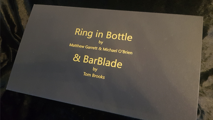Ring in Bottle & BarBlade