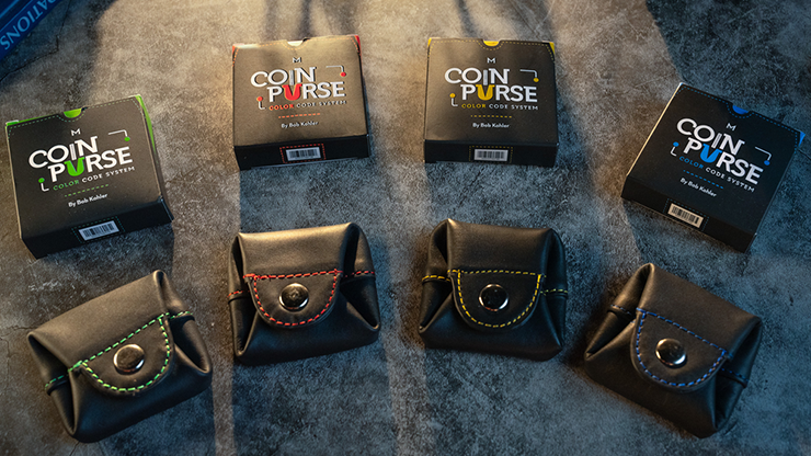 COLOR CODE COIN PURSE BLUE by Bob Kohler - Trick