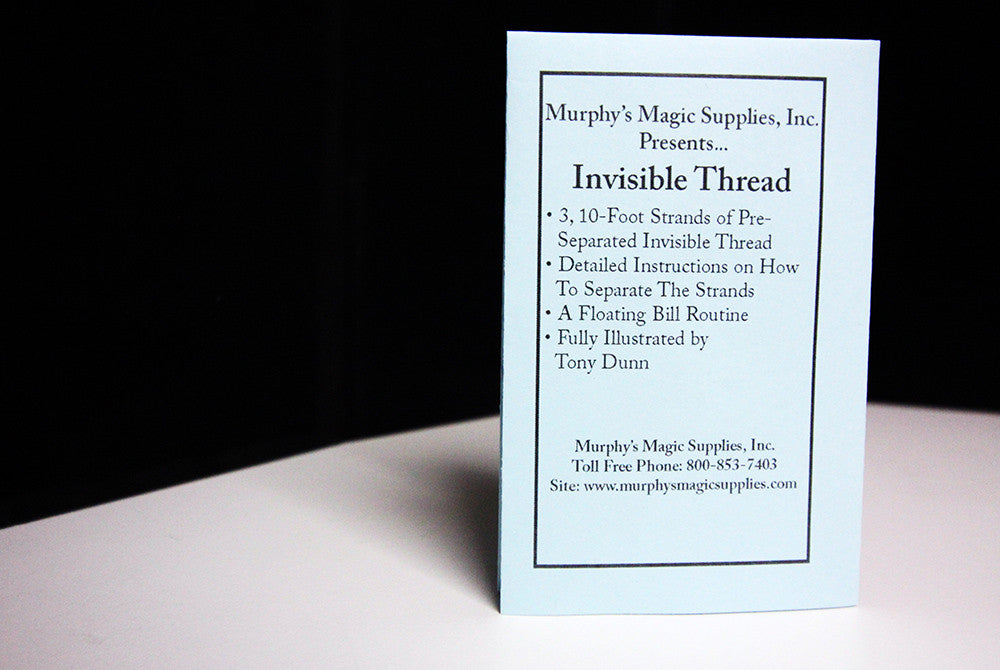 Invisible Thread - Playing Cards and Magic Tricks - 52Kards
