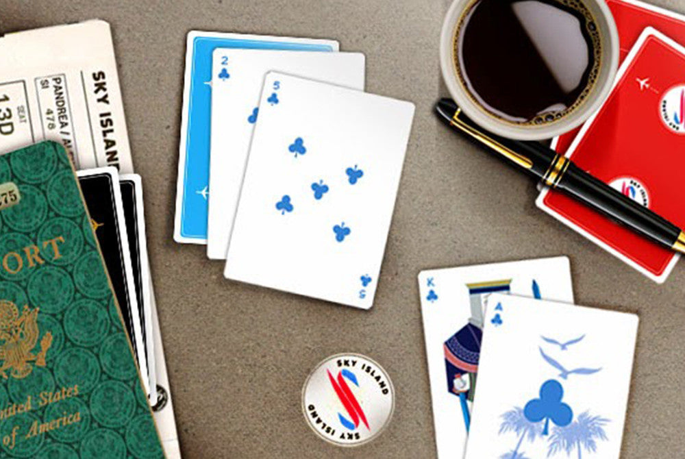 Sky Island - Playing Cards and Magic Tricks - 52Kards