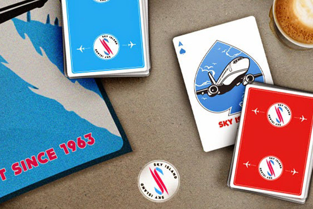 Sky Island - Playing Cards and Magic Tricks - 52Kards