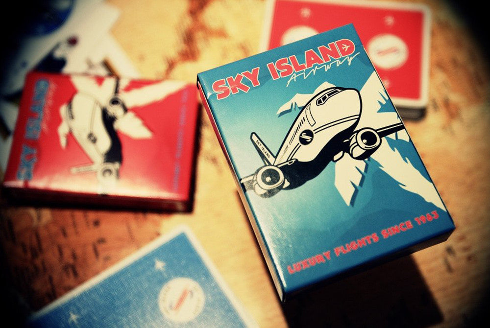 Sky Island - Playing Cards and Magic Tricks - 52Kards
