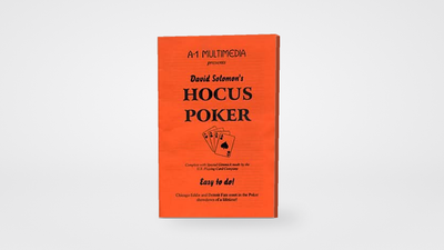 Hocus Poker by David Solomon - Trick on a neutral studio background