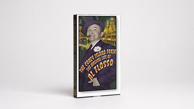 The Coney Island Fakir: The Magical Life of Al Flosso - Book on a neutral studio background