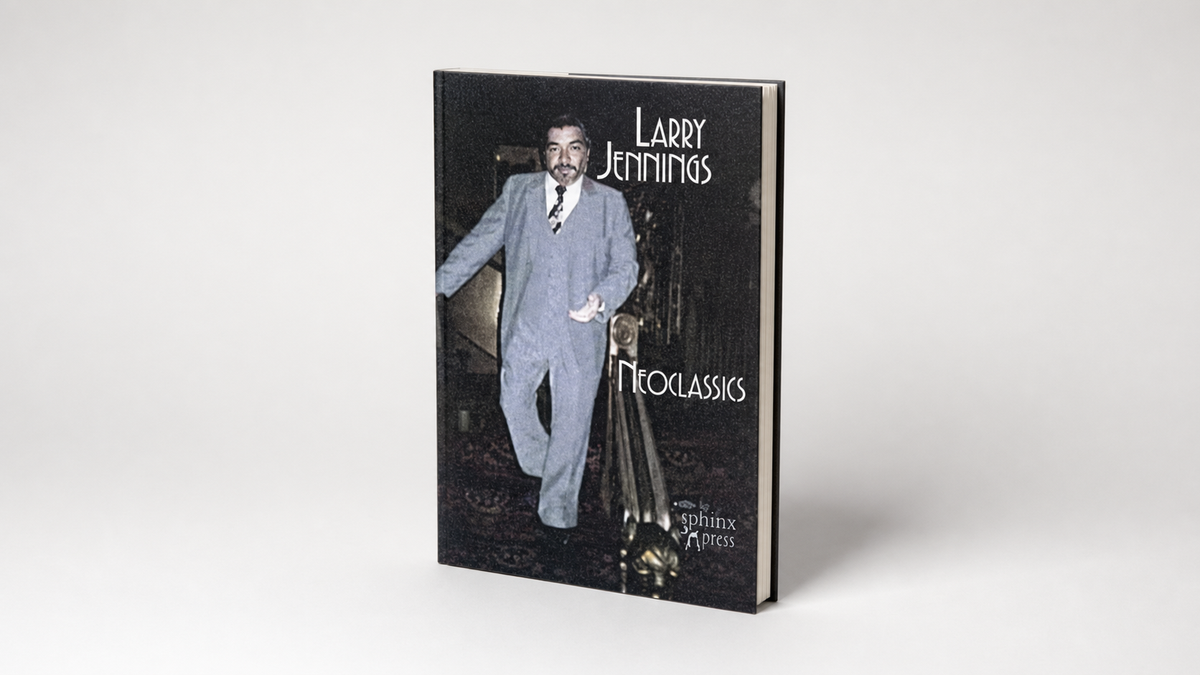 Larry Jennings: Neoclassics - Book on a neutral studio background