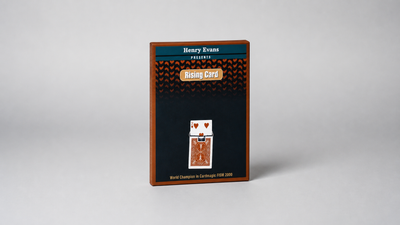 Rising Card (Red) by Henry Evans - Trick on a neutral studio background