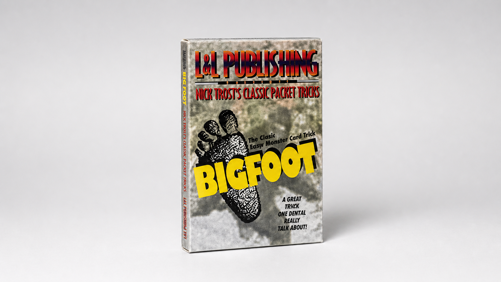 Nick Trost's Classic Packet Tricks - Big Foot - Trick on a neutral studio background