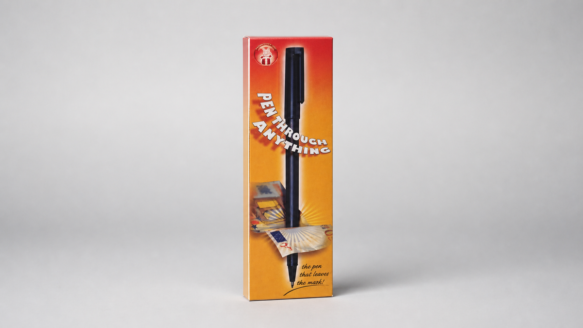 Pen Thru Anything by Vincenzo Di Fatta - Trick on a neutral studio background