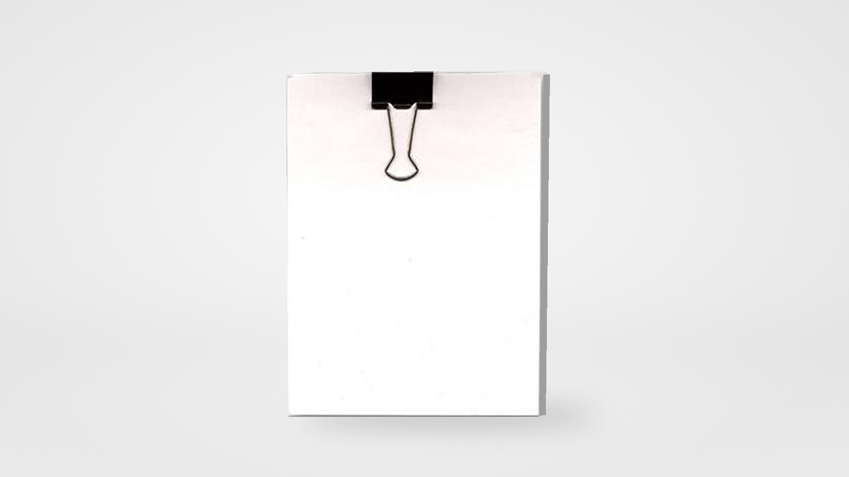 Clip Board (4 Inches X 5.5 Inches) by Uday - Trick on a neutral studio background