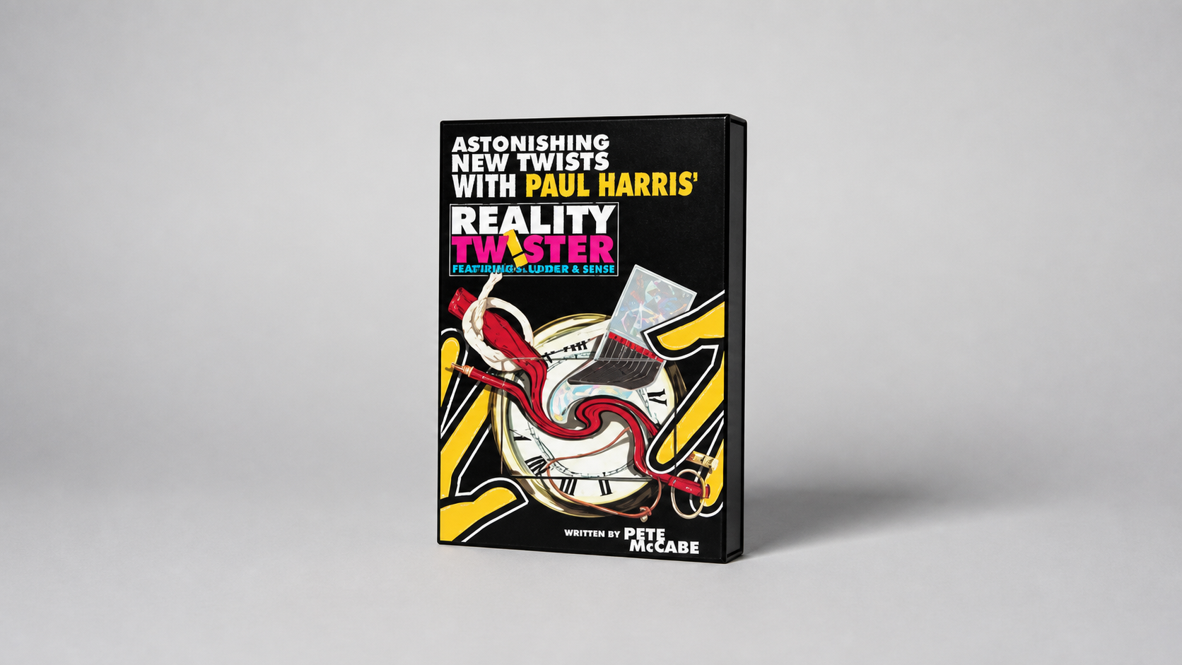 Reality Twister (with 1 Lubor lens) by Paul Harris - Book on a neutral studio background